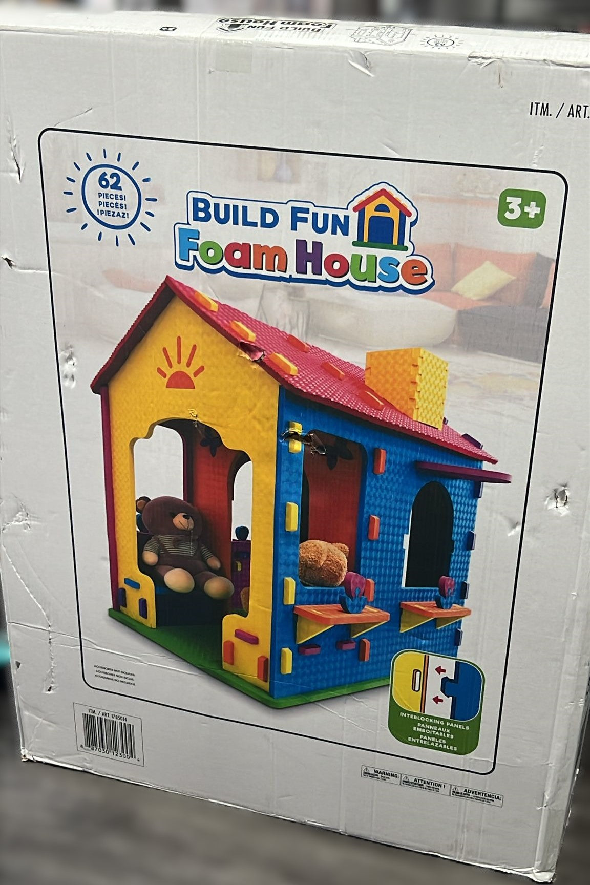 Build Fun Playhouse - EVA Foam Pieces