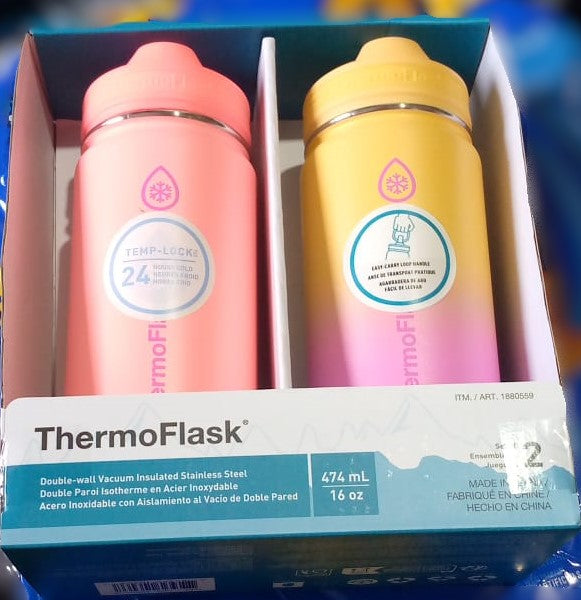 THERMOFLASK WATER BOTTLES PACK OF 2
