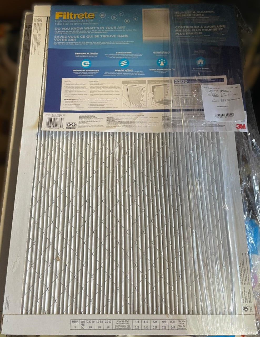 3M Filtrete Furnace Filter Pack of 3