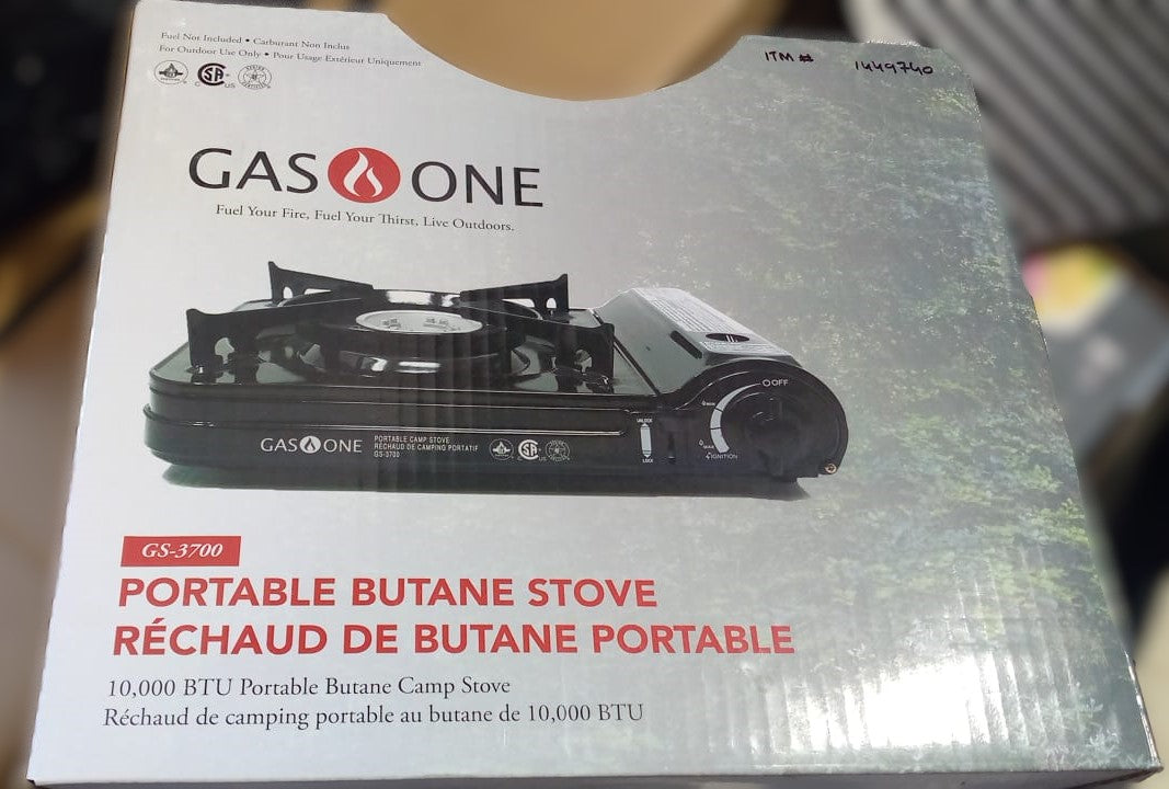 Gas One 10,000 BTU Butane Portable Stove