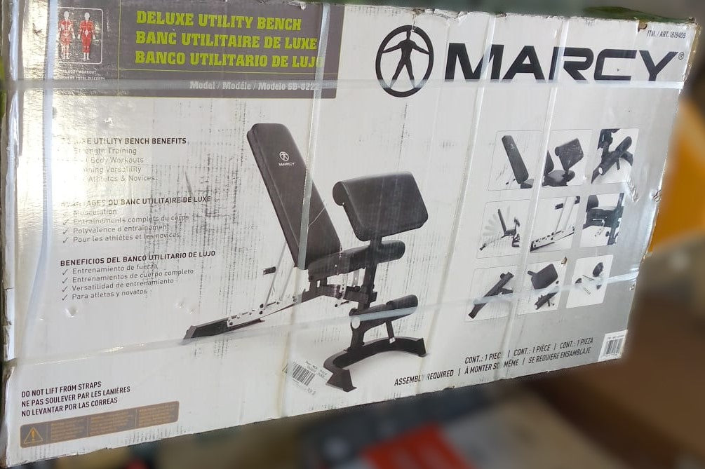 Marcy Utility Bench with Arm Curl