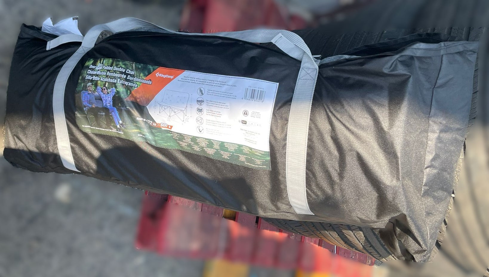 KingCamp Oversized Padded Double Camping Chair