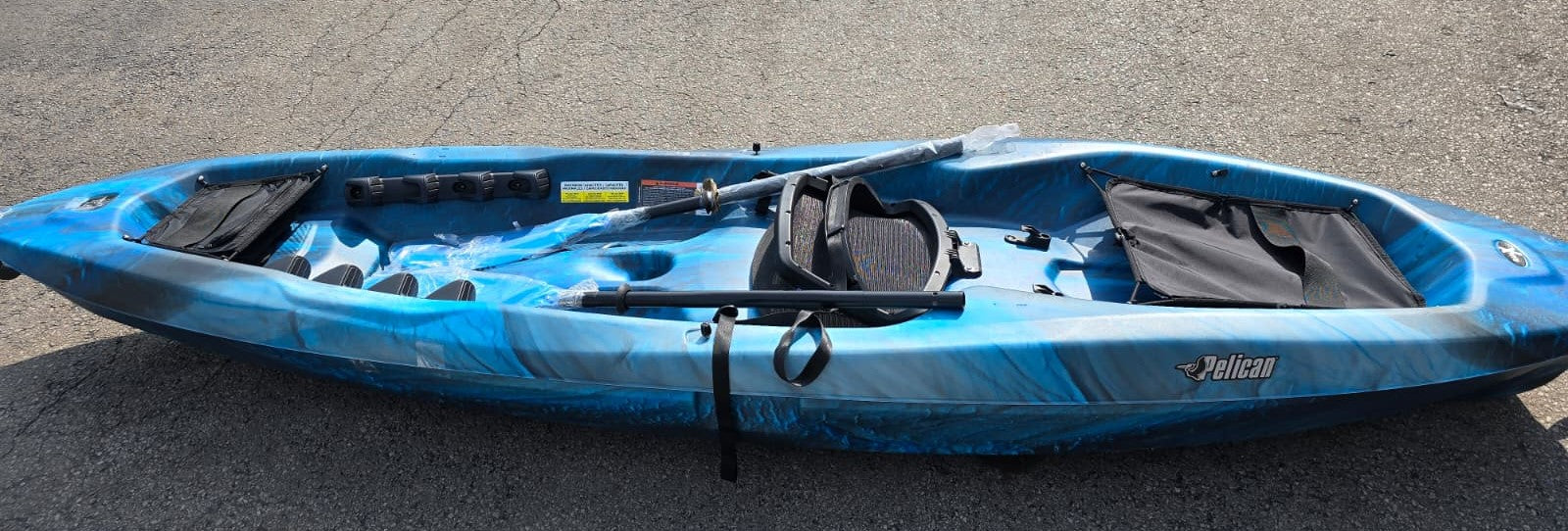 Pelican Mission 100 Kayak with Paddle