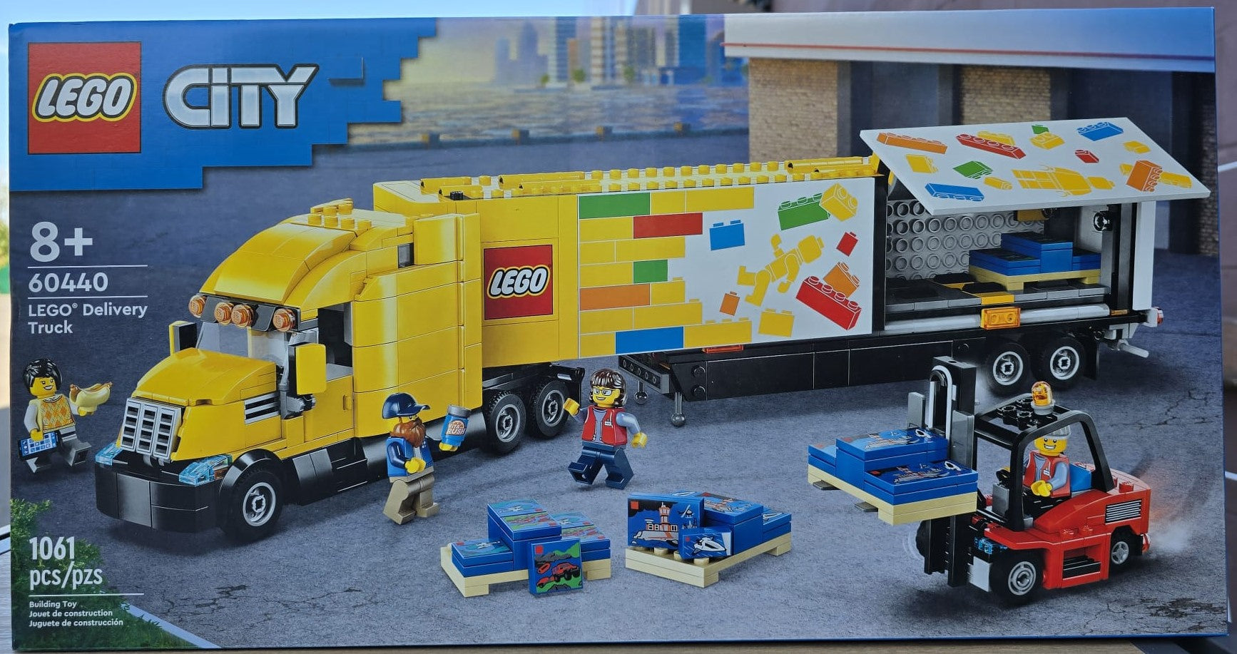 LEGO City Yellow Delivery Truck 60440