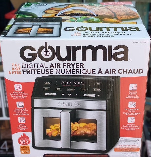 Gourmia 7.57 L (8 qt.) Digital Air Fryer