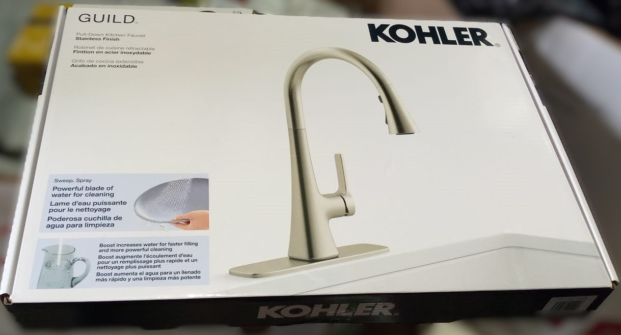 KOHLER Guild Pull-Down Kitchen Sink Faucet