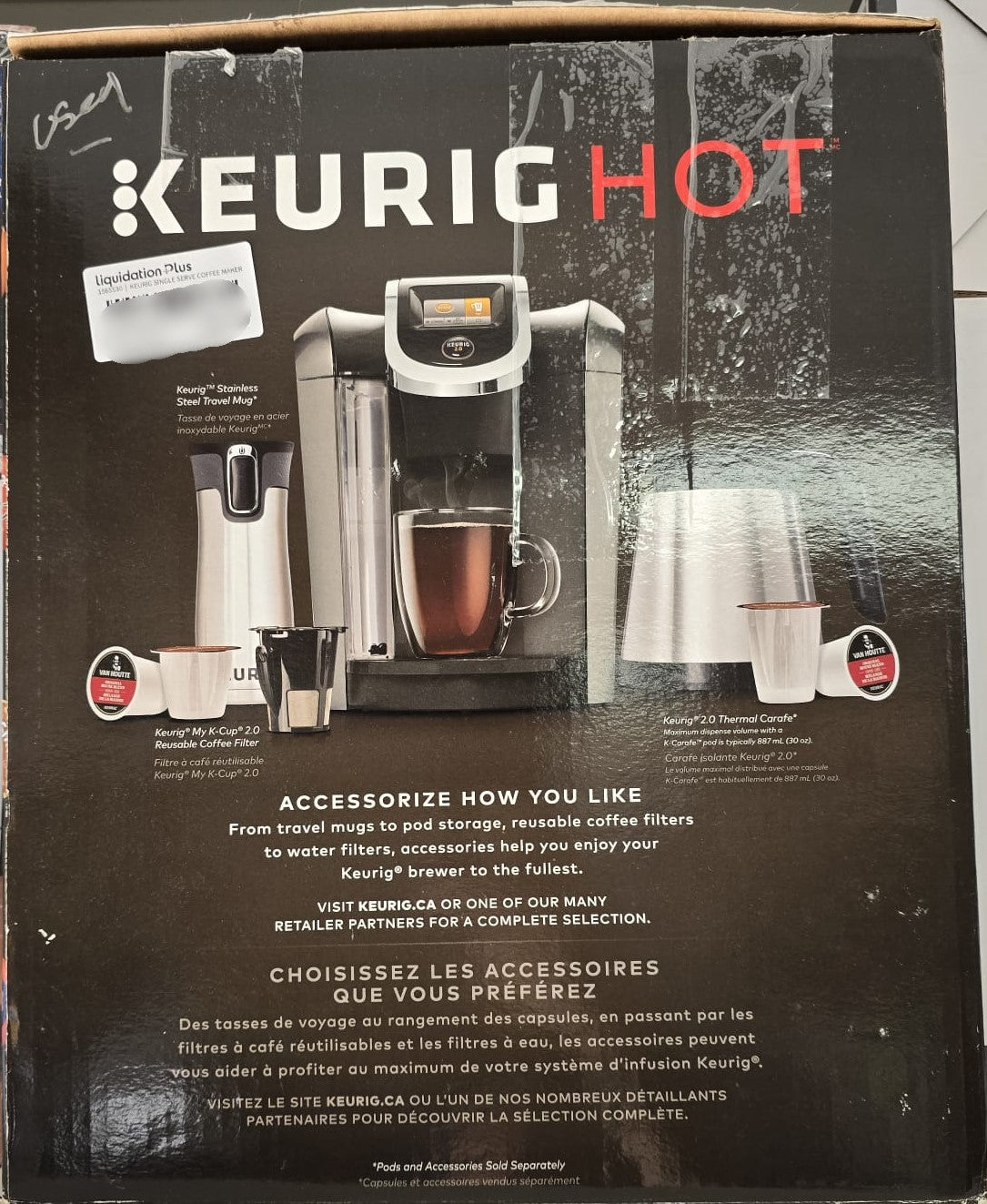 KEURIG SINGLE SERVE COFFEE MAKER