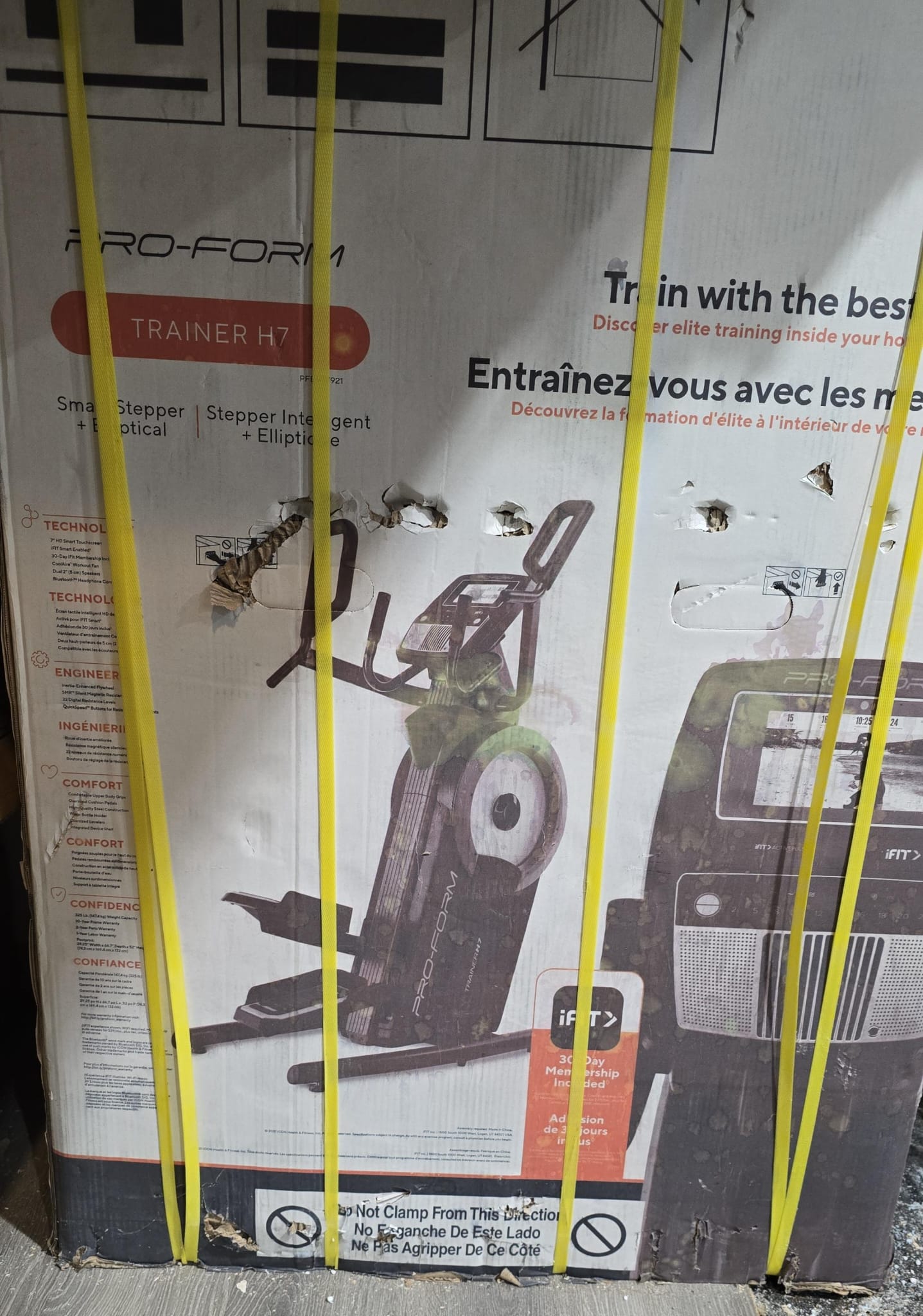 PROFORM ELLIPTICAL TRAINER H7