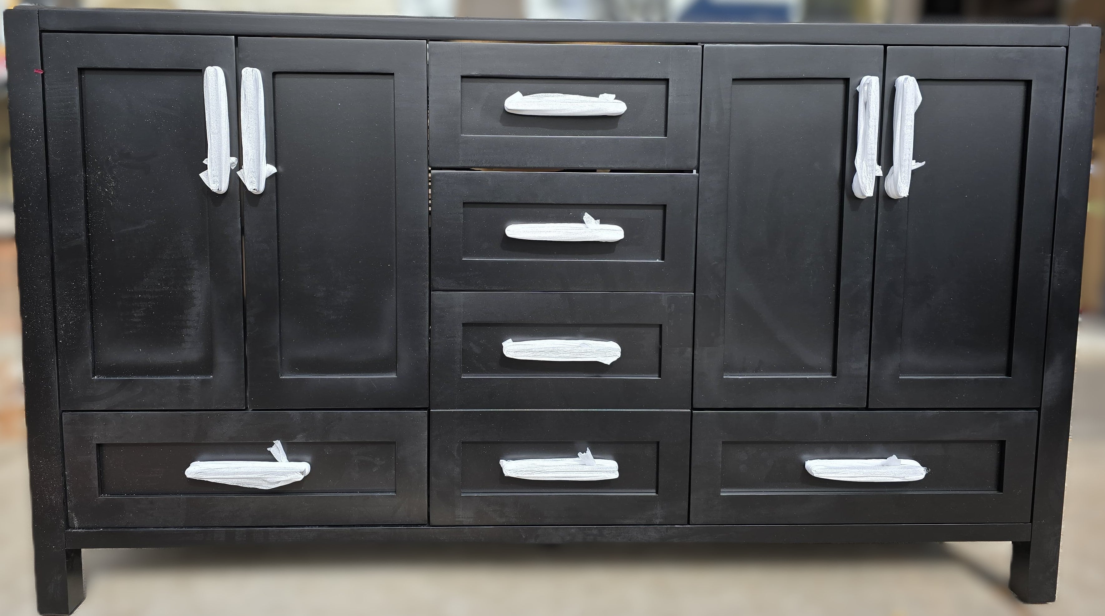 OVE LOURDES 60 IN Vanities (crack at the corner)