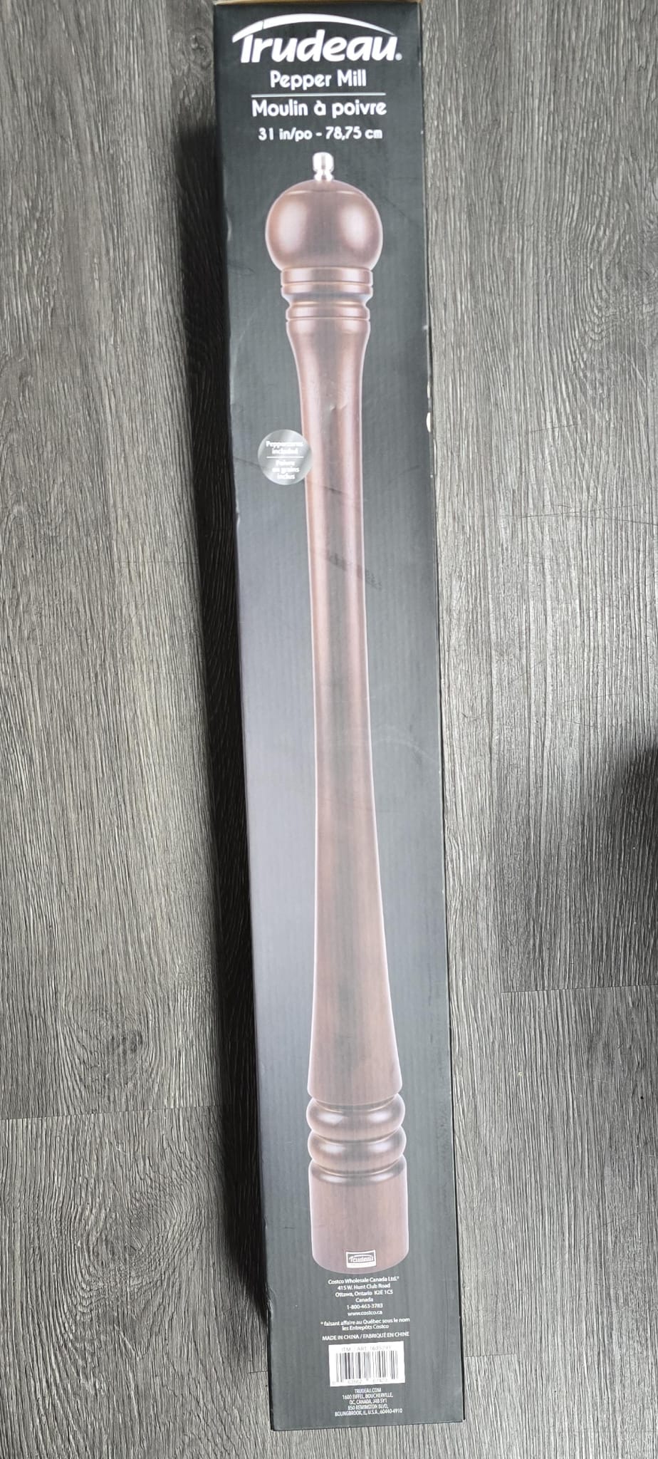 Trudeau 78 cm (31 in.) Pepper Mill