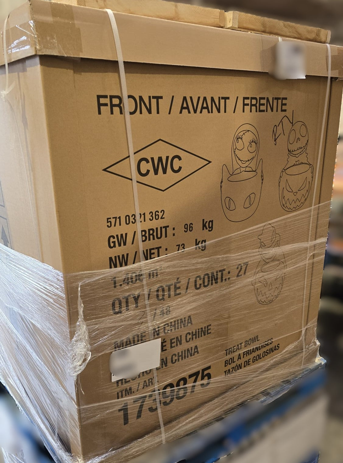 DISNEY HALLOWEEN TREAT BOWL