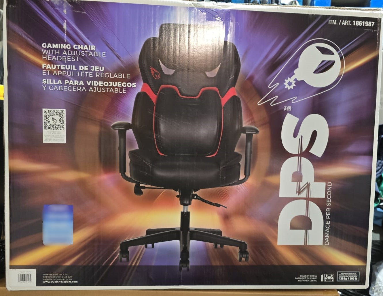 DPS Encode 3D Insight Gaming Chair (Red)