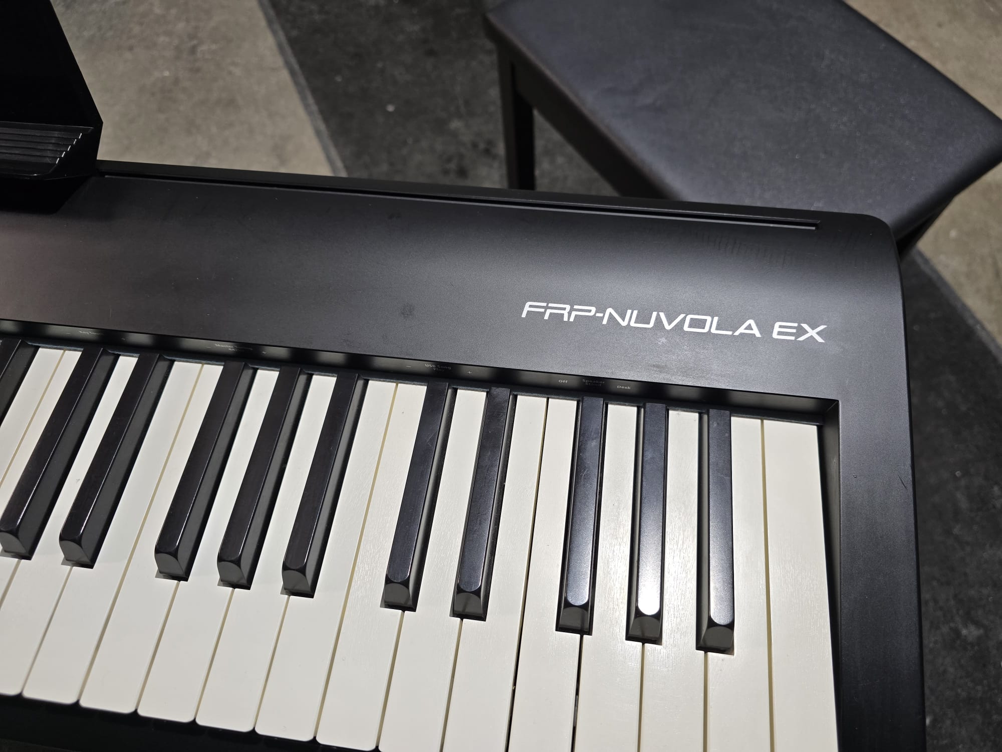 Roland FRP Nuvola Digital Piano Bundle with Bench (no Headphones no box)