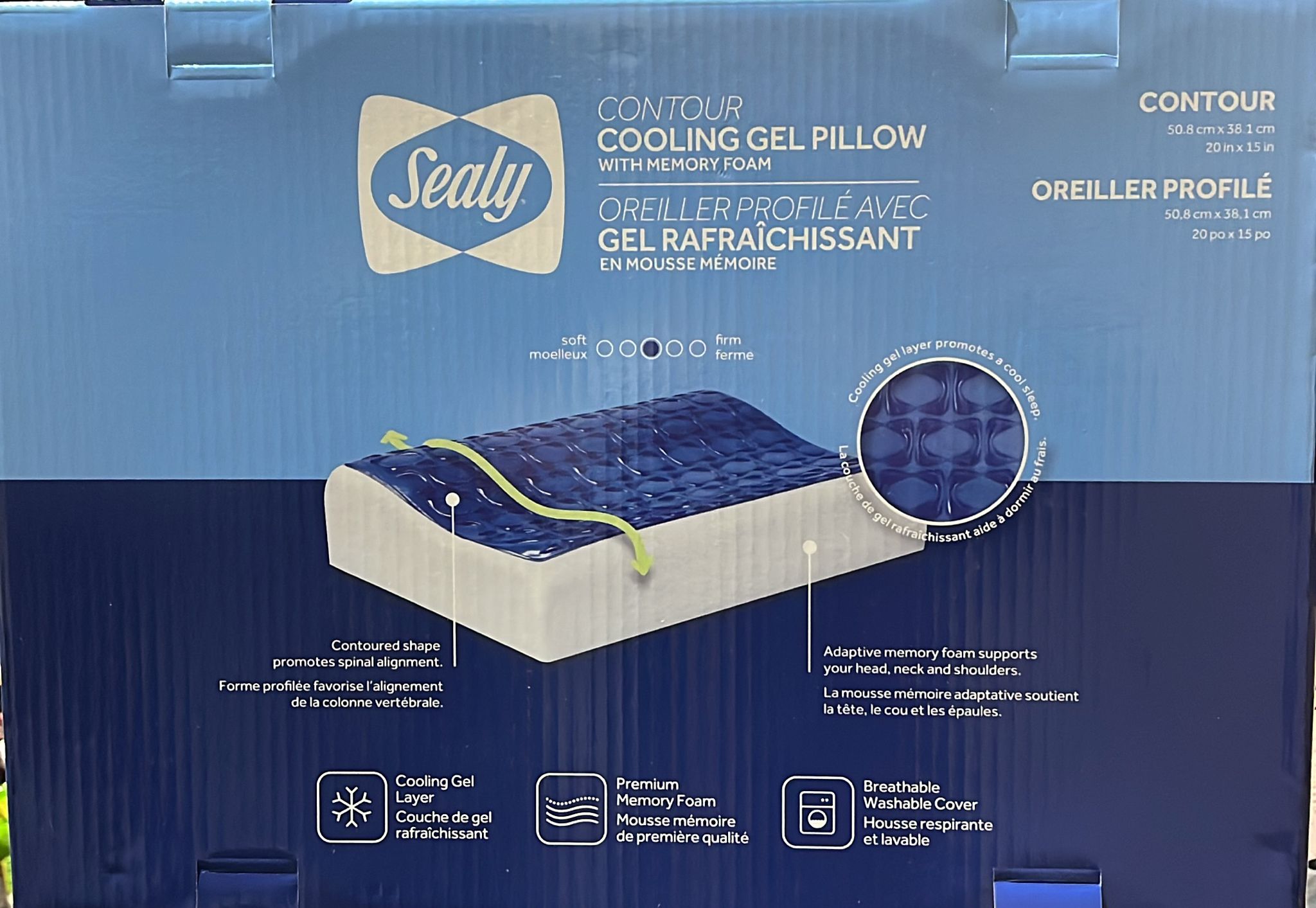 Sealy Cool Gel Pillow