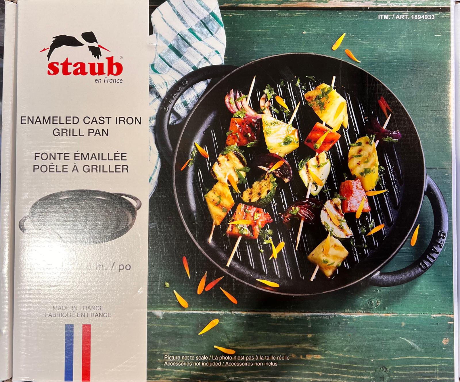 Staub Cast Iron Grill Pan 30.5 cm (12 in)
