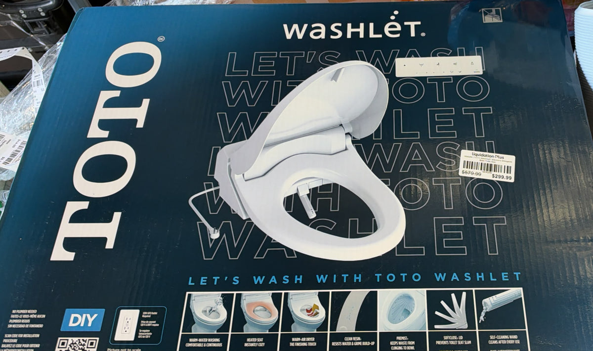 TOTO WASHLET Electronic Elongated Bidet Toilet Seat