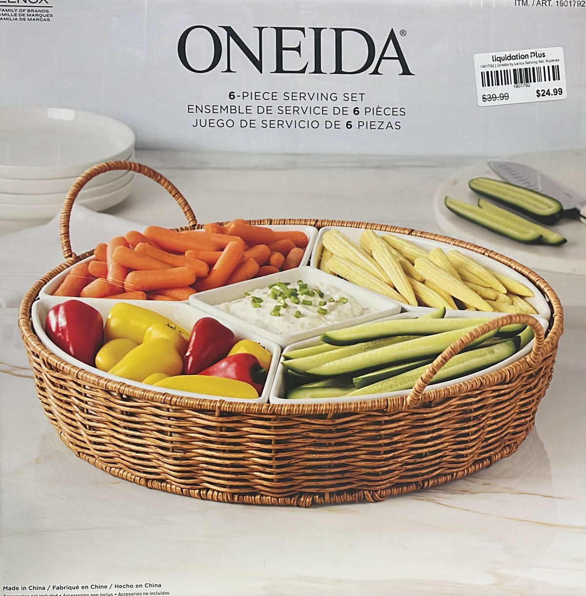 Oneida by Lenox Serving Set, 6-pieces