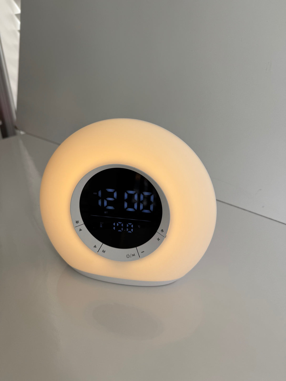 Bluetooth Speaker Alarm Clock with Ambient Light