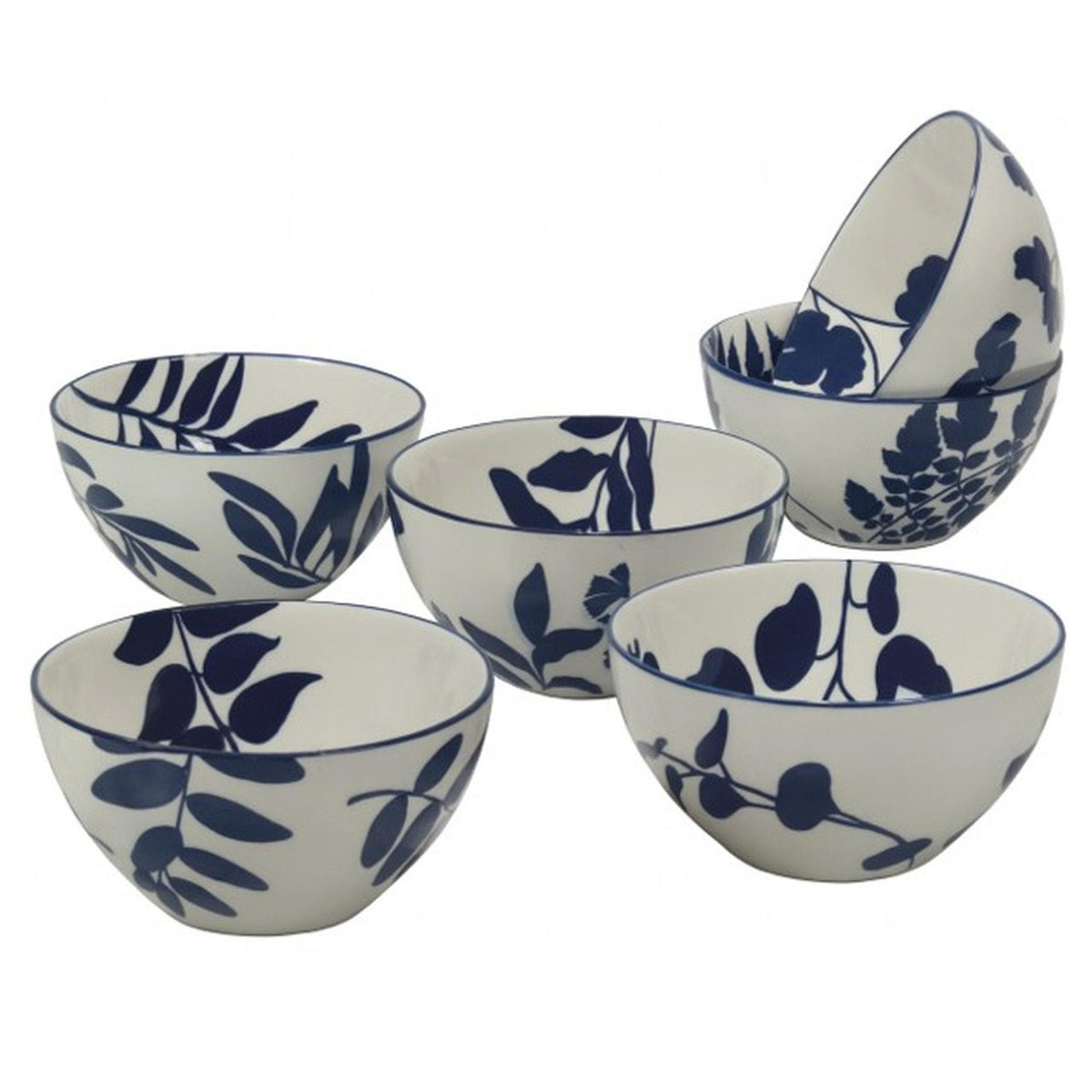 Certified Arbor Stoneware Bowls, 6-piece