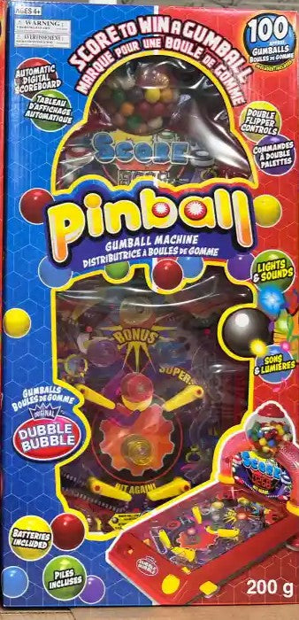 DUBBLE BUBBLE PINBAL MACHINE