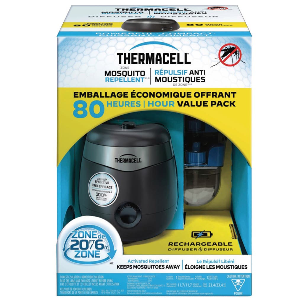 Thermacell Recharegable Repeller with 80 Hours of Mosquito Protection