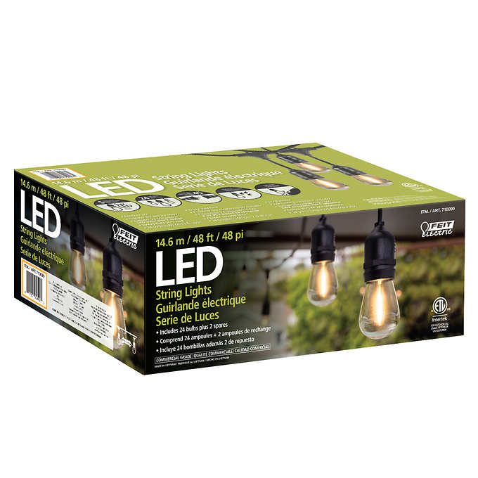 Feit LED String Lights 14.63 m (48 ft.)