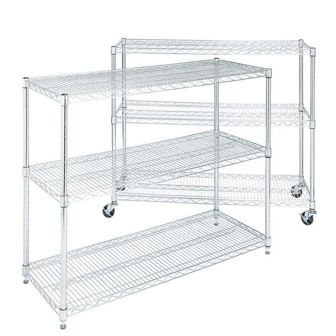 Seville Classics 6 Tier NSF Steel Wire Shelving Rack