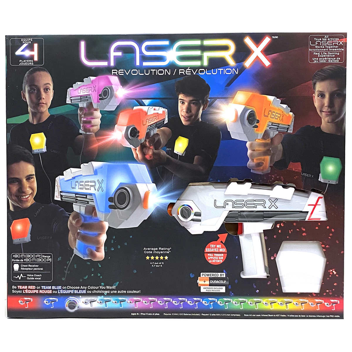 LASER X BLASTER 4 PACK