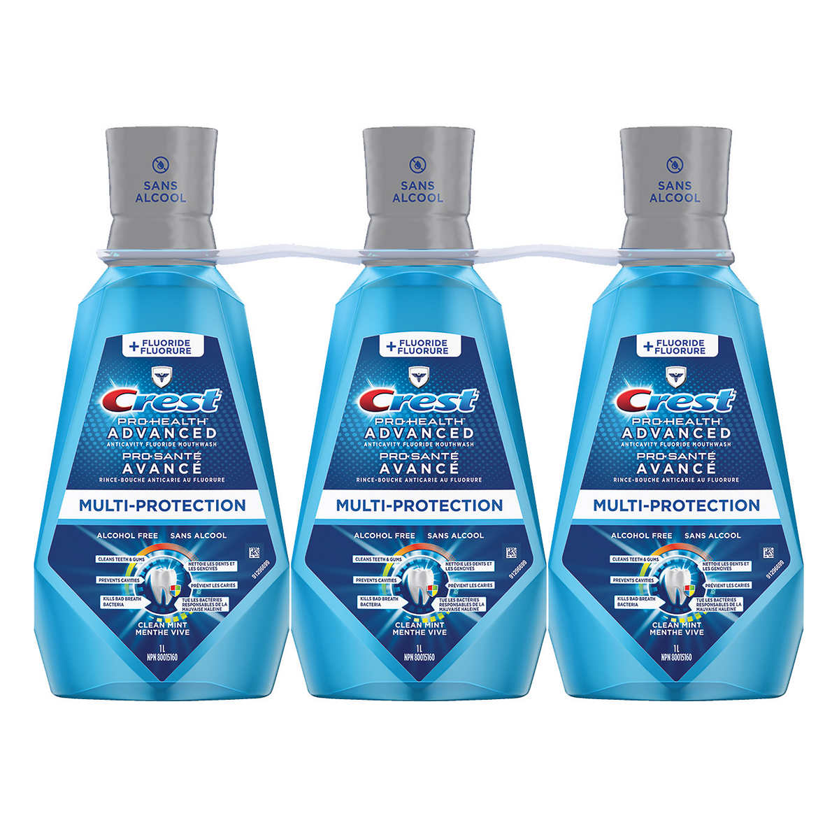 CREST PRO-HEALTH MOUTH WASH 3 x 1 L