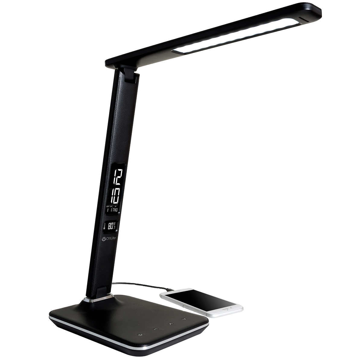 OttLite Executive Desk Lamp with 2.1A USB Charging Port