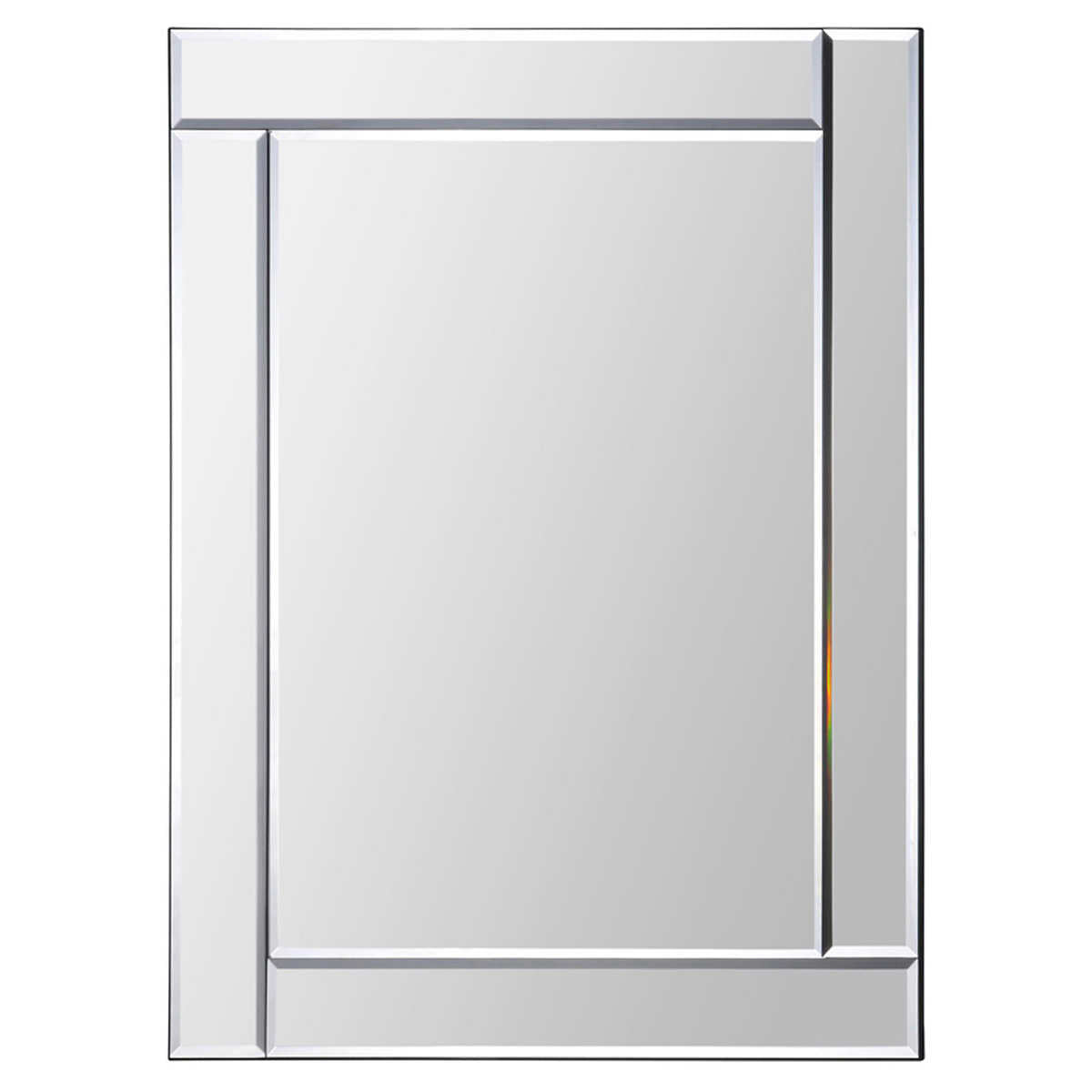 Mode Rectangular Mirror with Beveled Mirror Frame