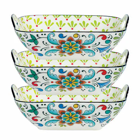 Certified Square Bowl Set, 3-piece
