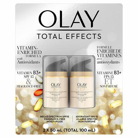 Olay Total Effects Anti-Aging SPF 15 Moisturizer 2 x 50 mL