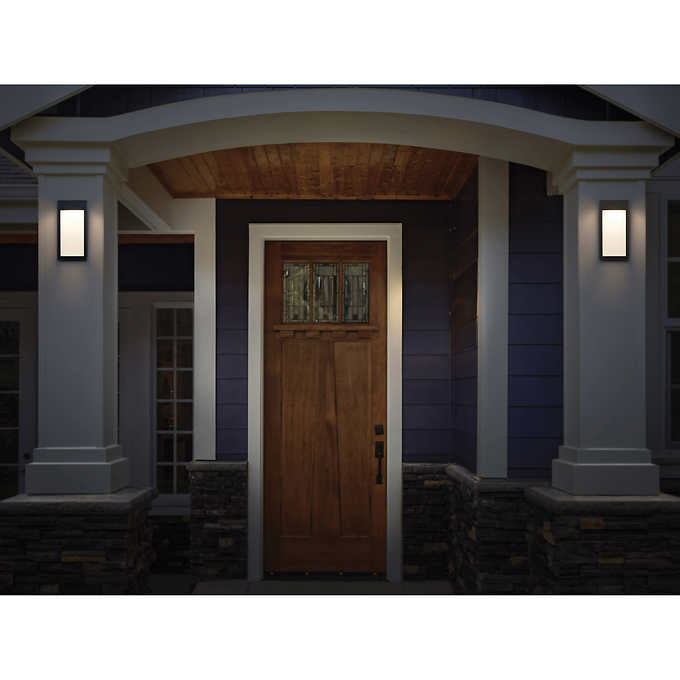 NATURALLY SOLAR SOLAR POST LIGHT ~ PACK OF 4