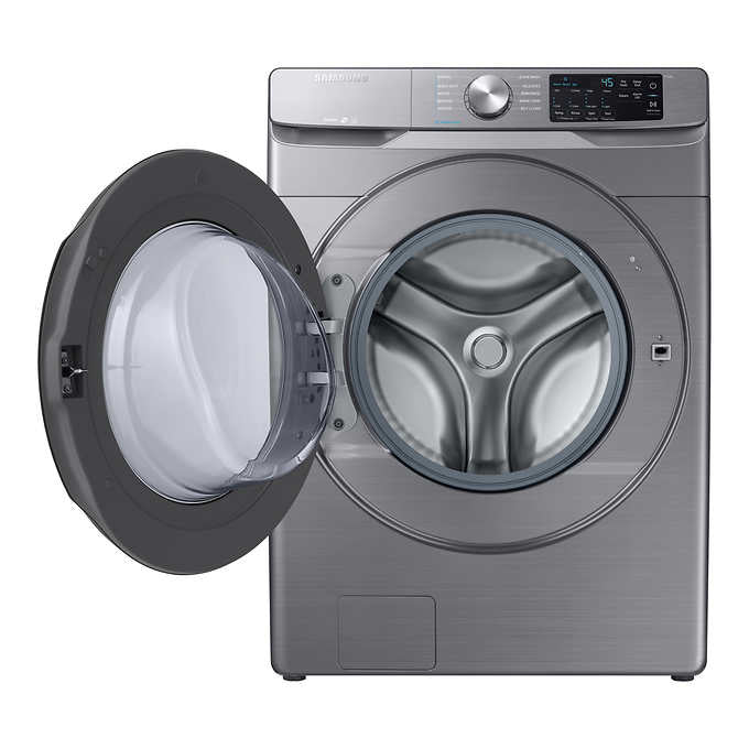Samsung 27 in. 5.2 cu. ft. Platinum Front Load Washer with Steam
