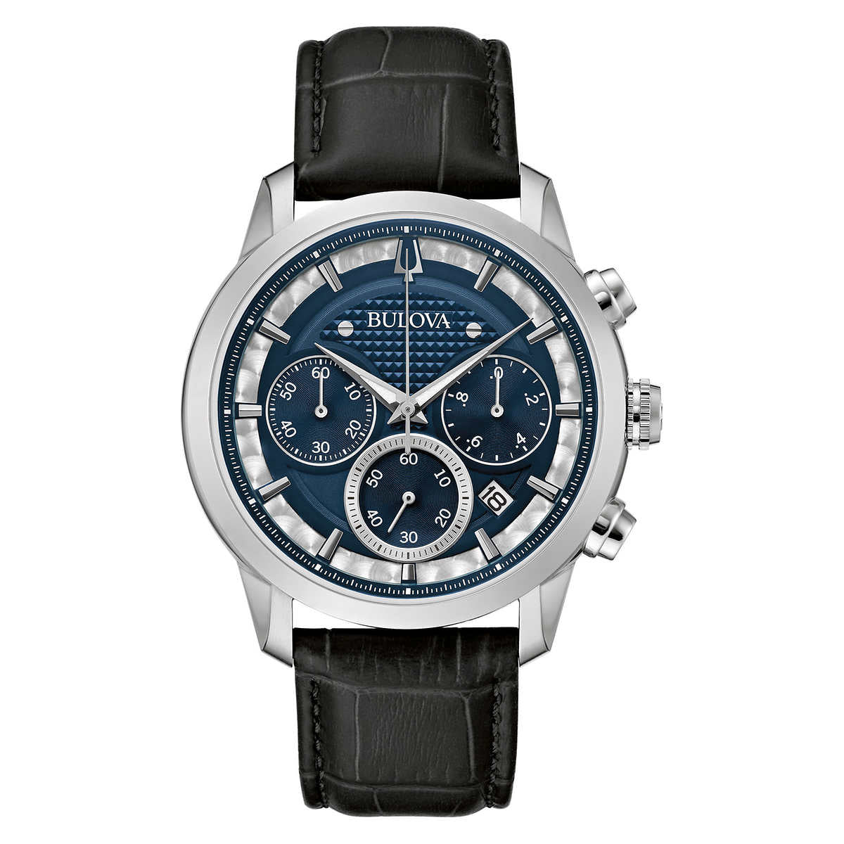 Bulova Mens Classic Sutton 6-Hand Chronograph Quartz Watch