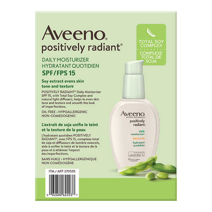 Aveeno Positively Radiant Daily Moisturizer 2
