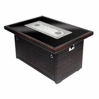 Outland Fire Table Wind Guard 2-pc. Accessory Set