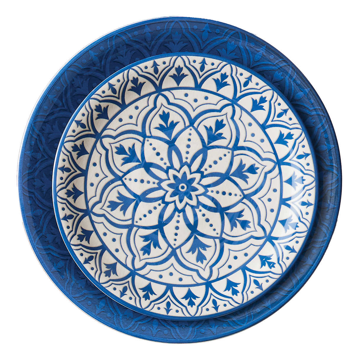 Pandex Melamine Dinnerware Set, 12-piece