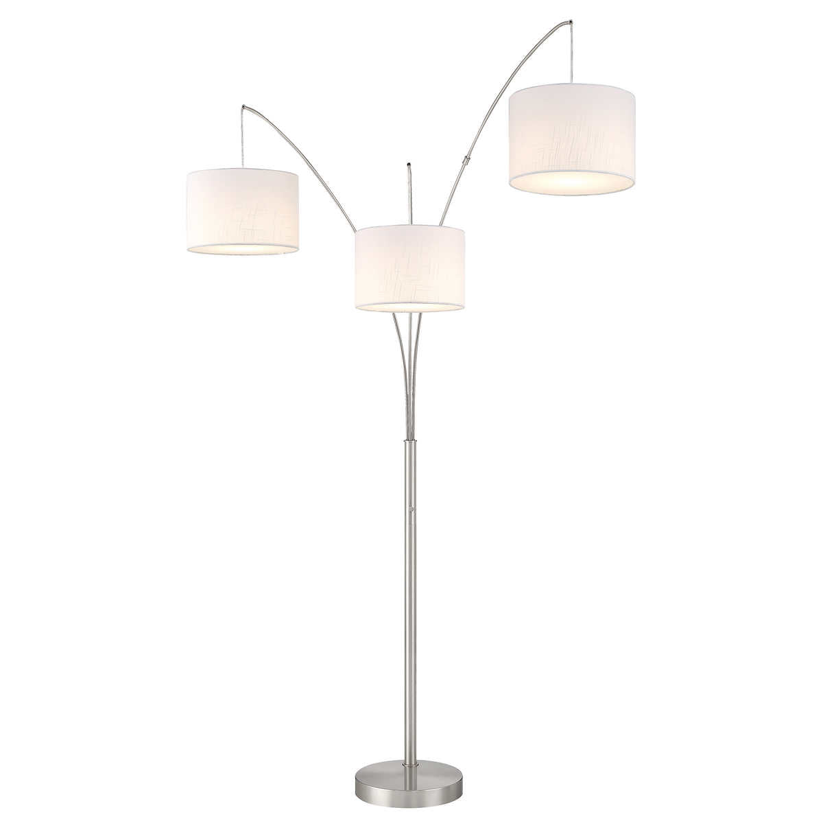MODERN 3-LIGHT ARC FLOOR LAMP