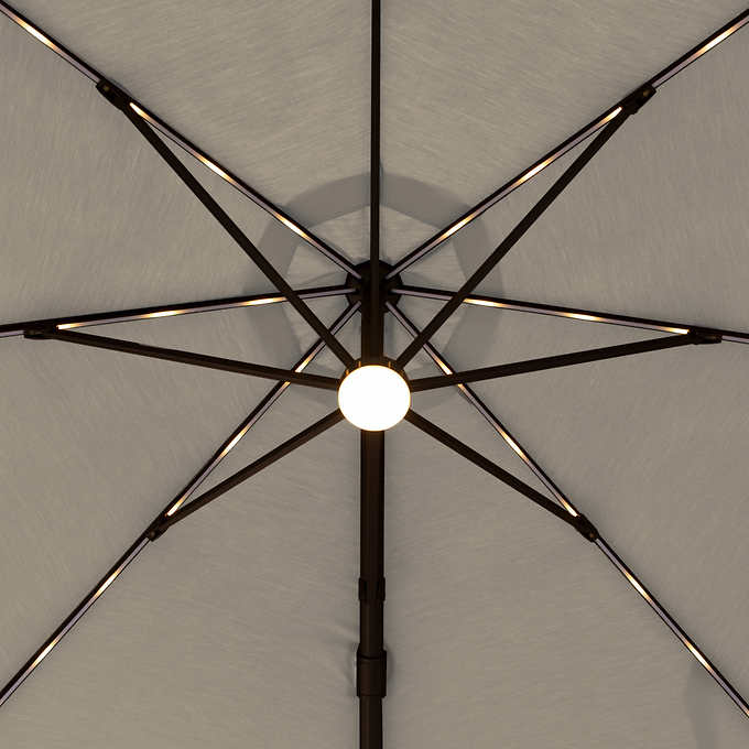 ATL 10FT LED CANTILVER UMBRELLA
