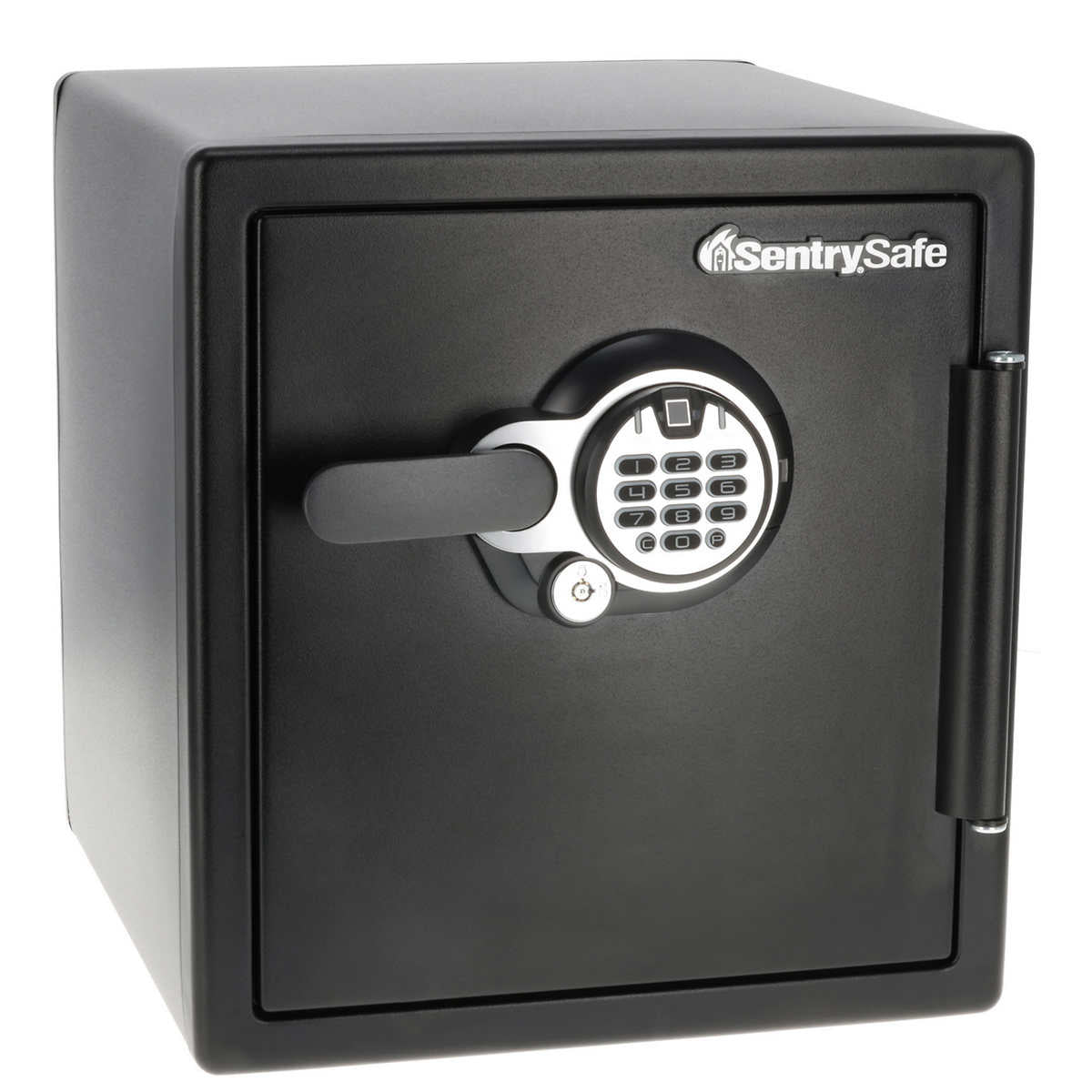 SentrySafe Biometric Digital Fire/Water Safe, locked, sold as is