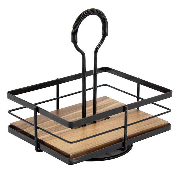 Gourmet Basics Revolving Condiment Caddy