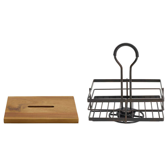 Gourmet Basics Revolving Condiment Caddy