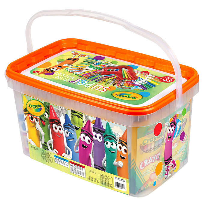 CRAYOLA SUPER ART TUB