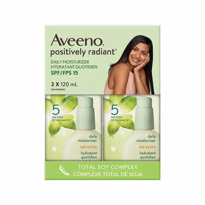 Aveeno Positively Radiant Daily Moisturizer 2
