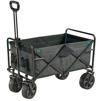 Mac Sports Extra Large Folding Wagon with Cargo Net
