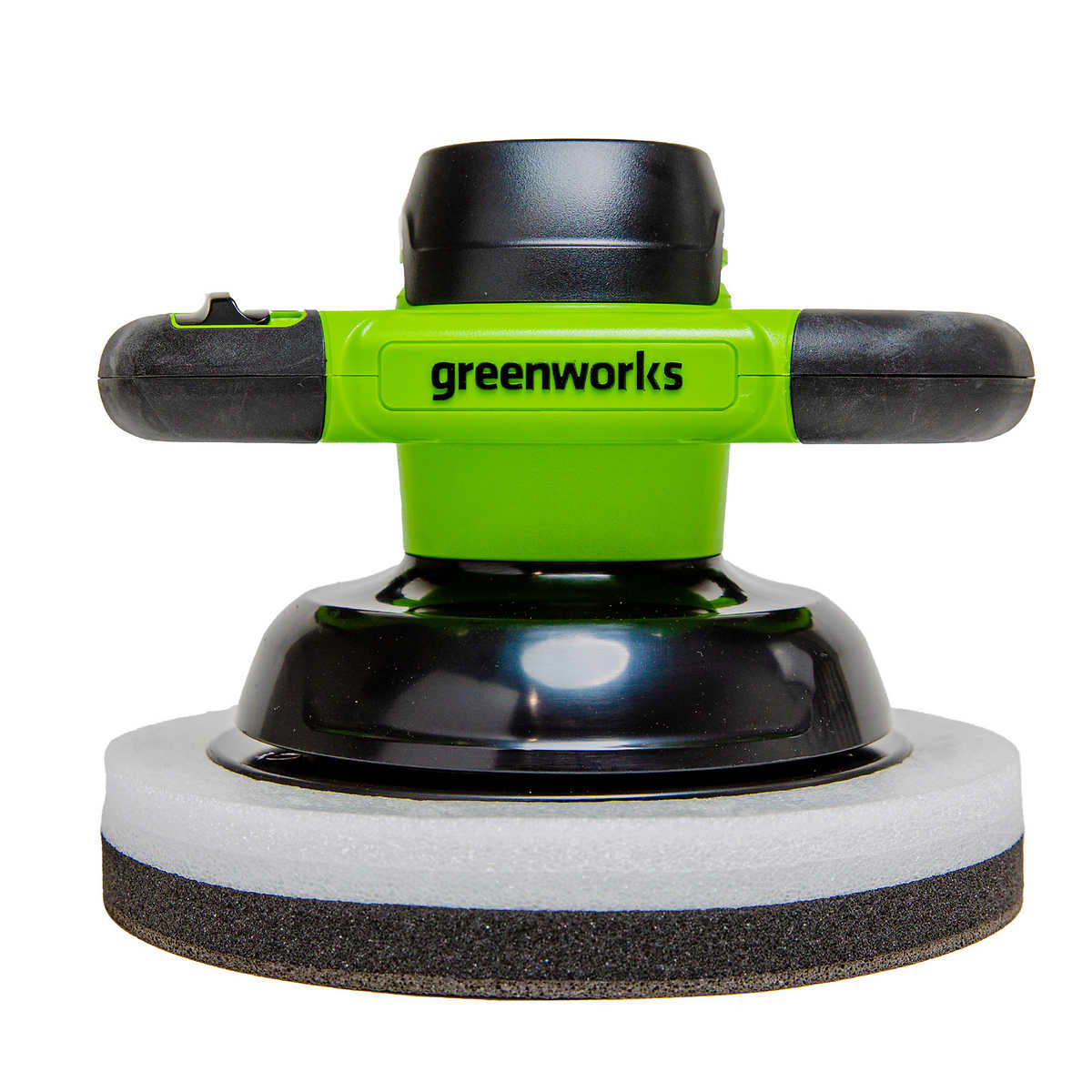 Greenworks 24V 10-inch Cordless Buffer & Polisher, with 4 Bonnets