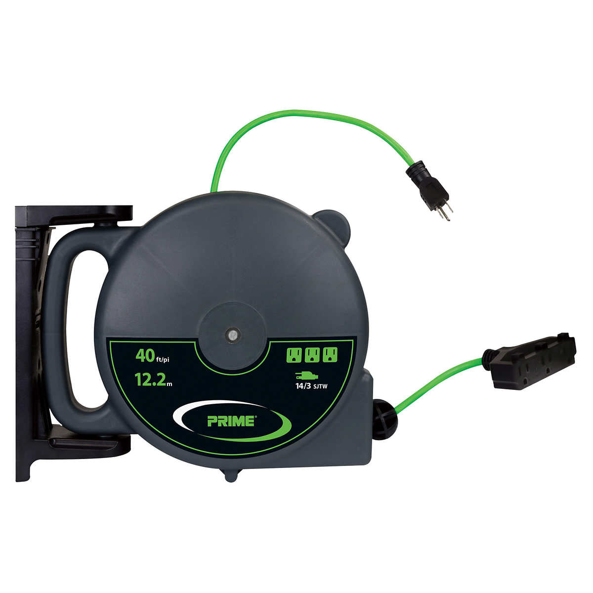 PRIME 40 FT. 14/3 SJTW CORD REEL