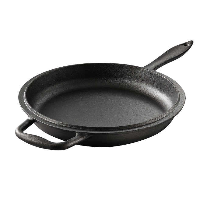 Lagostina Cast Iron 26 cm Saute/ 26cm Skillet Combo, 2-piece